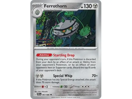 Ferrothorn CRI-EN063 | Chaos Rising | ProCards México