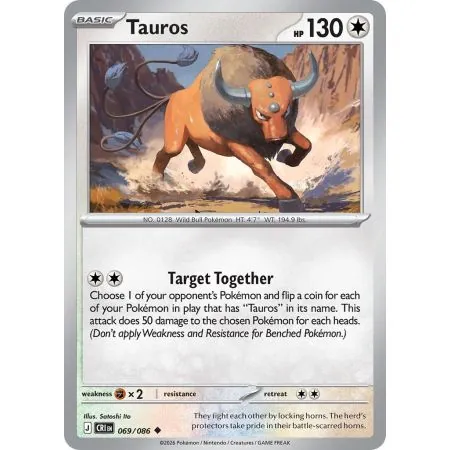 Tauros CRI-EN069 | Chaos Rising | ProCards México