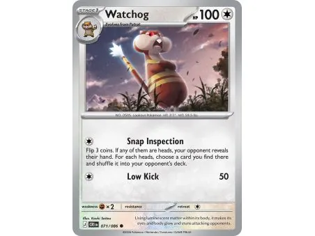 Watchog CRI-EN071 | Chaos Rising | ProCards México