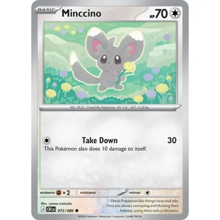 Minccino CRI-EN072 | Chaos Rising | ProCards México