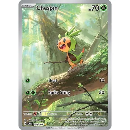 Chespin CRI-EN087 | Chaos Rising | ProCards México