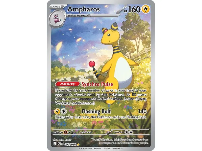 Ampharos CRI-EN090 | Chaos Rising | ProCards México