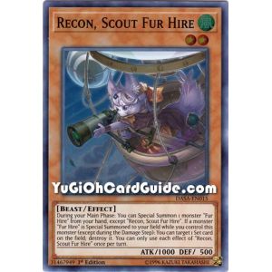 Recon, Scout Fur Hire (Super Rare)