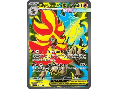 Mega Pyroar ex CRI-EN099 | Chaos Rising | ProCards México