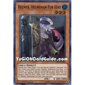 Helmer, Helmsman Fur Hire (Super Rare)