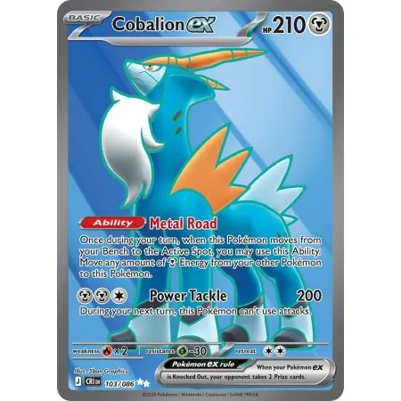 Cobalion ex CRI-EN103 | Chaos Rising | ProCards México