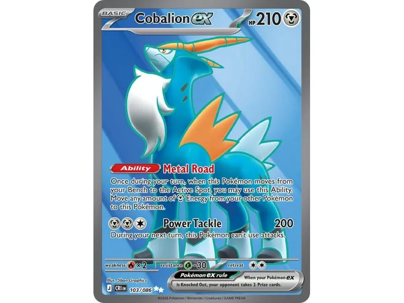 Cobalion ex CRI-EN103 | Chaos Rising | ProCards México