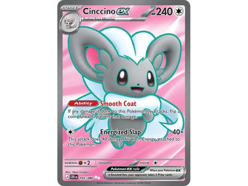 Cinccino ex CRI-EN105 | Chaos Rising | ProCards México