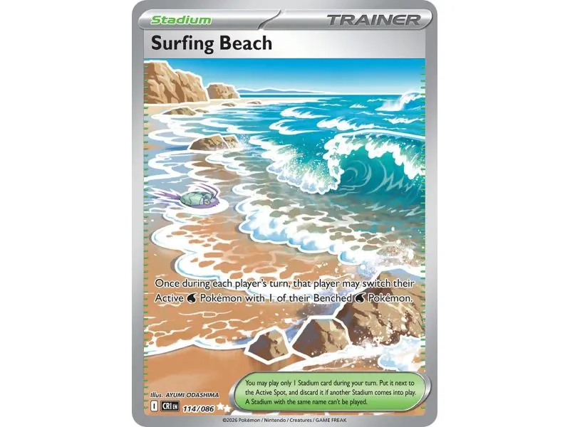 Surfing Beach CRI-EN114 | Chaos Rising | ProCards México