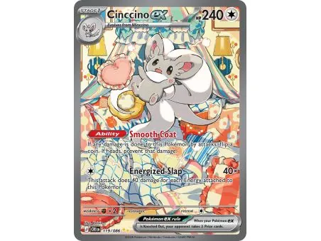 Cinccino ex CRI-EN119 | Chaos Rising | ProCards México