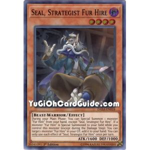Seal, Strategist Fur Hire (Super Rare)