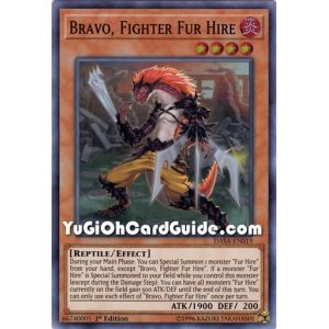 Bravo, Fighter Fur Hire (Super Rare)