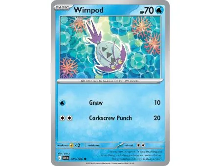 Wimpod (Common/Reverse Holofoil) CRI-ENR025 | Chaos Rising | ProCards México