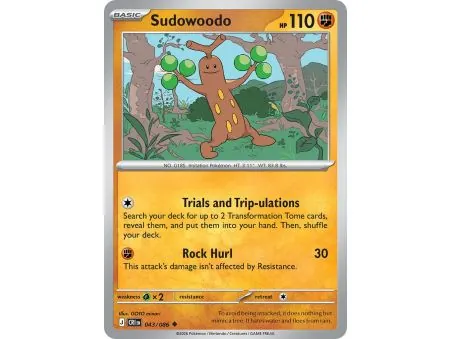 Sudowoodo (Common/Reverse Holofoil) CRI-ENR043 | Chaos Rising | ProCards México