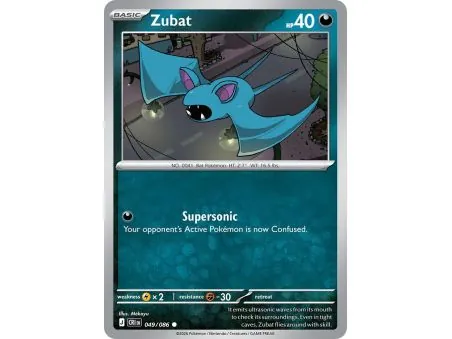 Zubat (Common/Reverse Holofoil) CRI-ENR049 | Chaos Rising | ProCards México