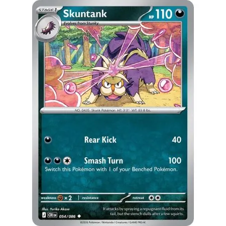 Skuntank (Common/Reverse Holofoil) CRI-ENR054 | Chaos Rising | ProCards México