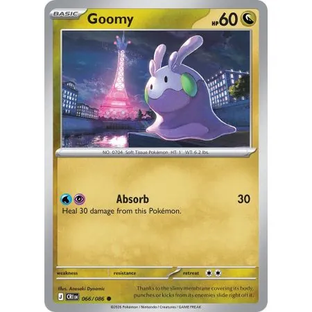 Goomy (Common/Reverse Holofoil) CRI-ENR066 | Chaos Rising | ProCards México