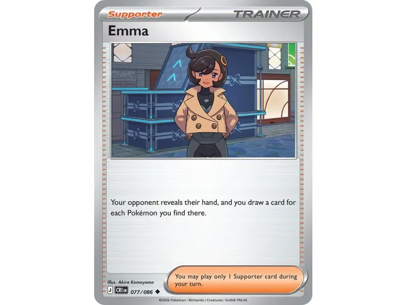 Emma (Common/Reverse Holofoil) CRI-ENR077 | Chaos Rising | ProCards México