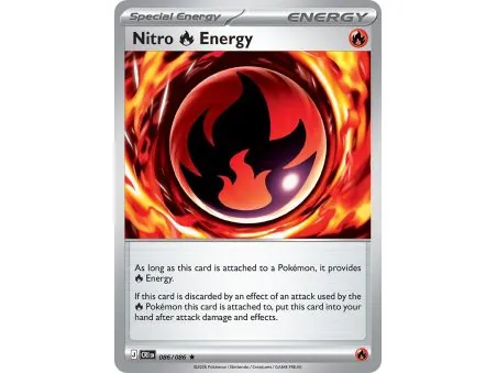 Nitro Energy (Common/Reverse Holofoil) CRI-ENR086 | Chaos Rising | ProCards México