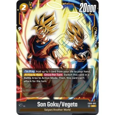 Son Goku/Vegeta (Super Rare)