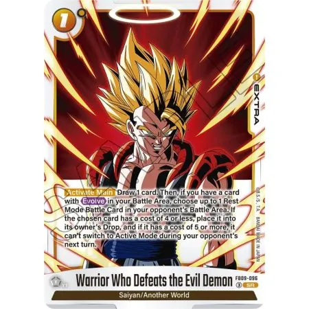 Warrior Who Defeats the Evil Demon (Super Rare)