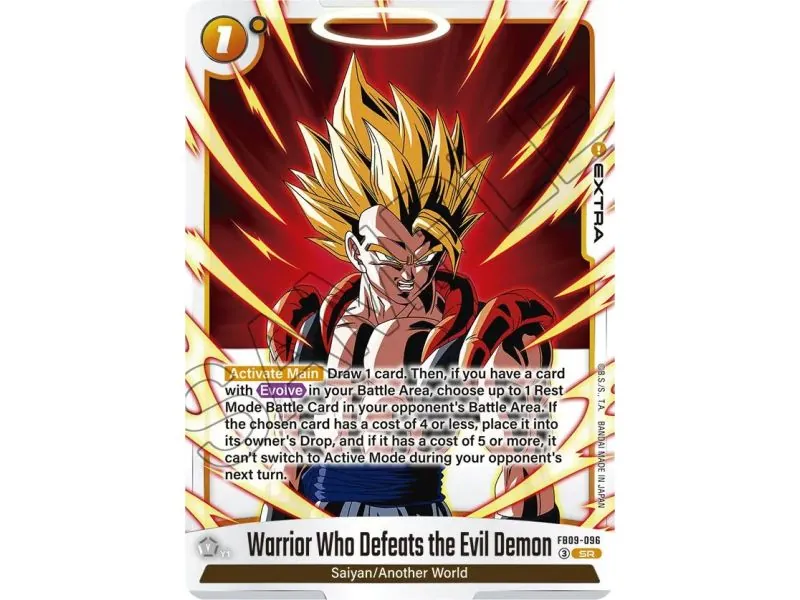 Warrior Who Defeats the Evil Demon (Super Rare)