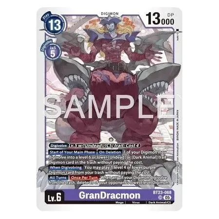 GranDracmon (Super Rare)