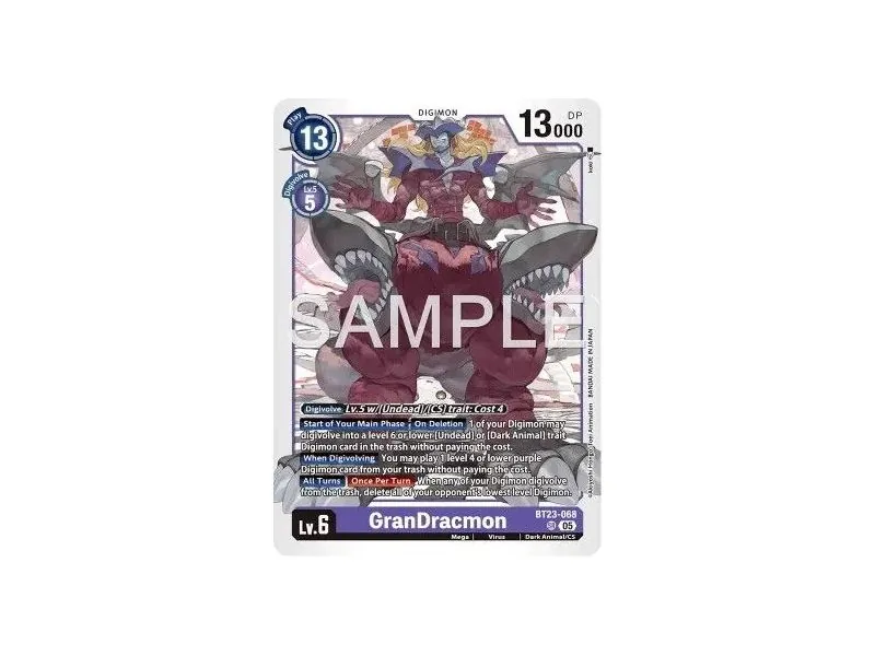 GranDracmon (Super Rare)