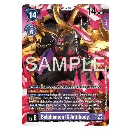 Belphemon (X Antibody)