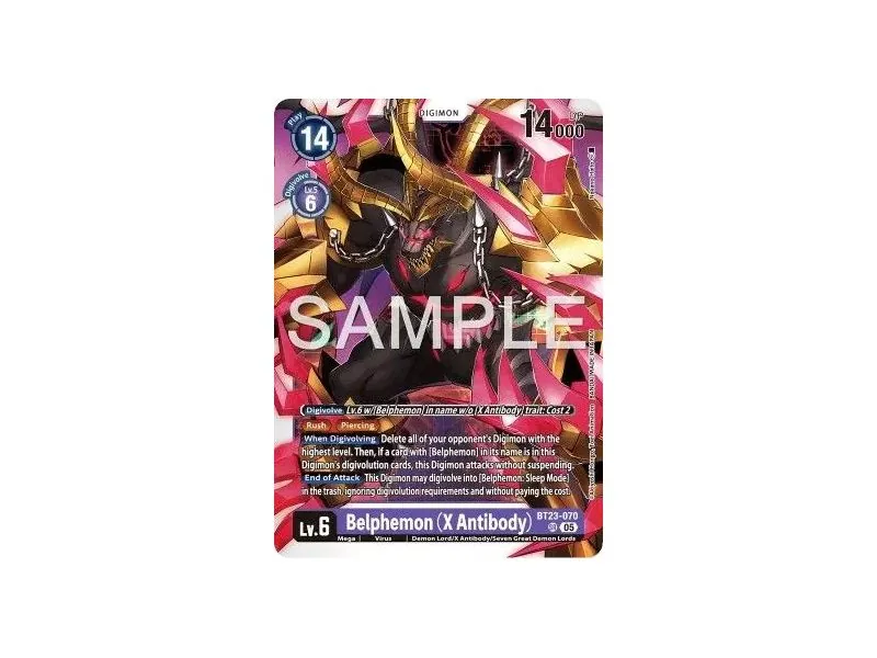 Belphemon (X Antibody)