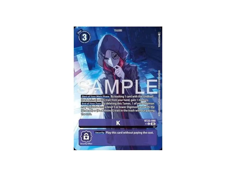 K (Alternate Art)
