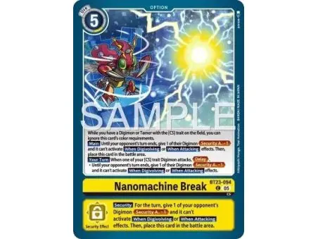 Nanomachine Break