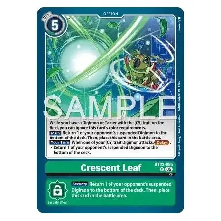 Crescent Leaf