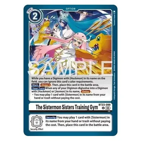 The Sistermon Sisters Training Gym