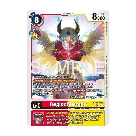 Aegiochusmon (Rare)