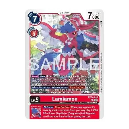 Lamiamon (Uncommon)
