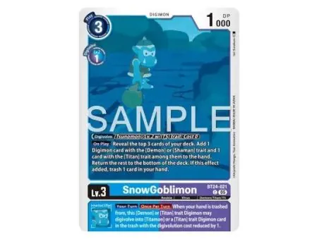 SnowGoblimon (Common)