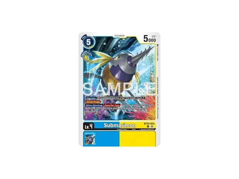 Submarimon (Uncommon)