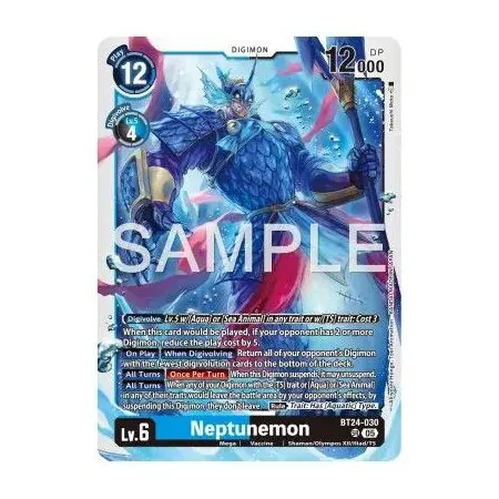 Neptunemon (Super Rare)