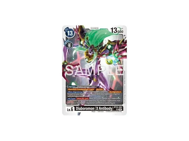 Diaboromon (X Antibody) (Super Rare)
