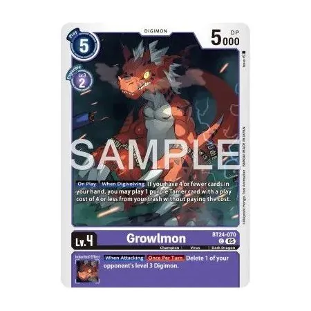 Growlmon (Common)