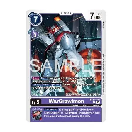 WarGrowlmon (Common)