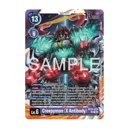 Creepymon (X Antibody)