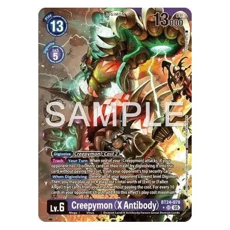 Creepymon (X Antibody)