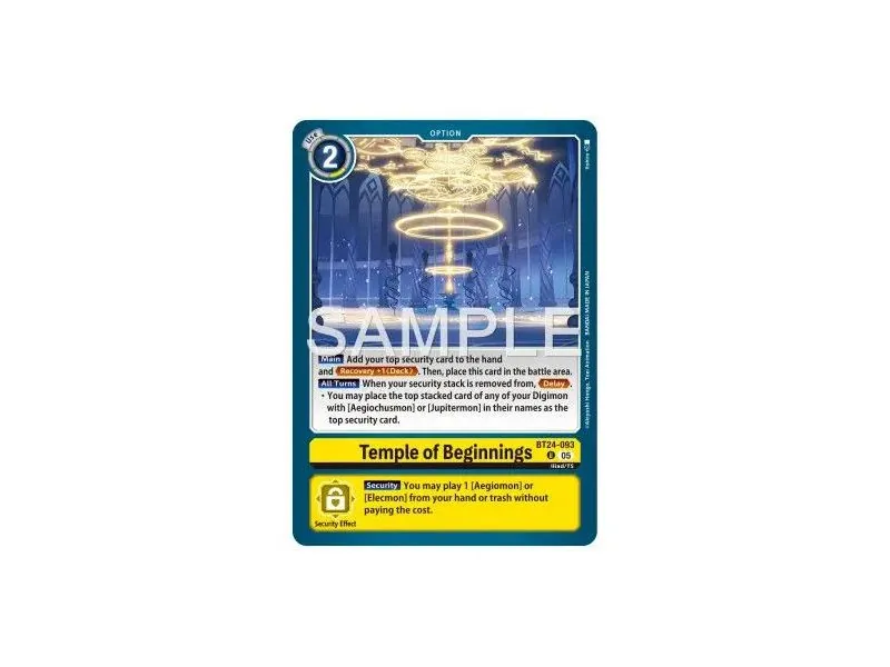 Temple of Beginnings (Uncommon)