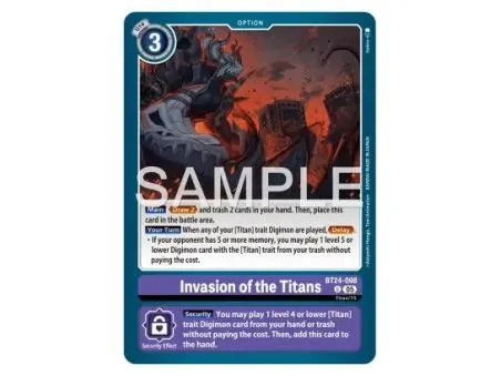 Invasion of the Titans (Uncommon)