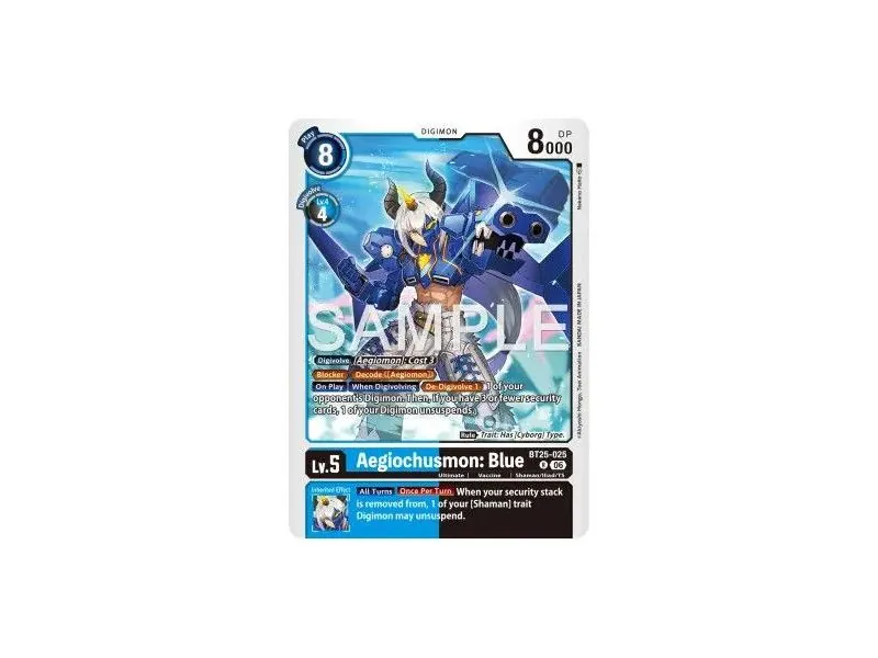 Aegiochusmon: Blue