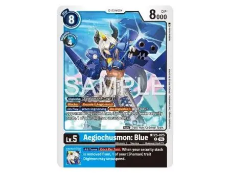 Aegiochusmon: Blue