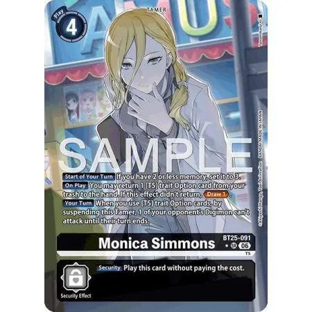 Monica Simmons (Alternate Art)