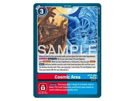 Cosmic Area